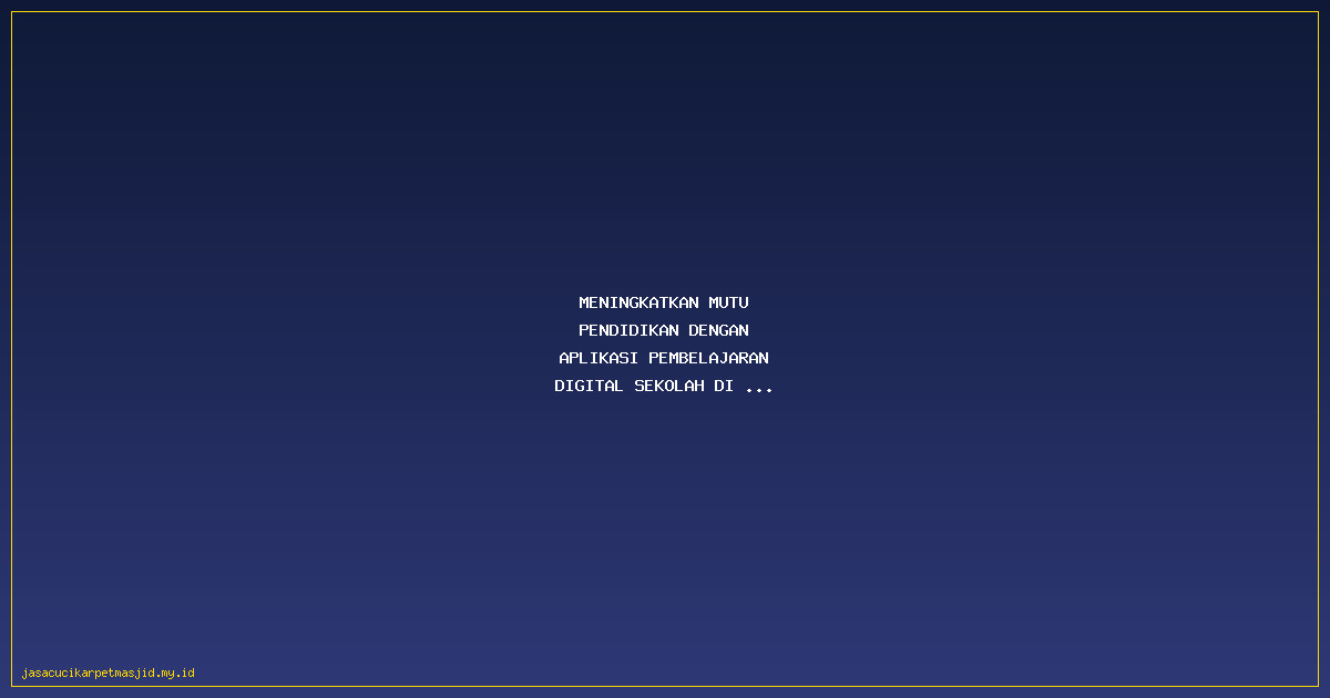 Rahasia Dibalik Aplikasi Sekolah Lengkap di Kademangan Probolinggo yang Sedang Heboh di Kalangan Pendidikan Telp WA 082312504618