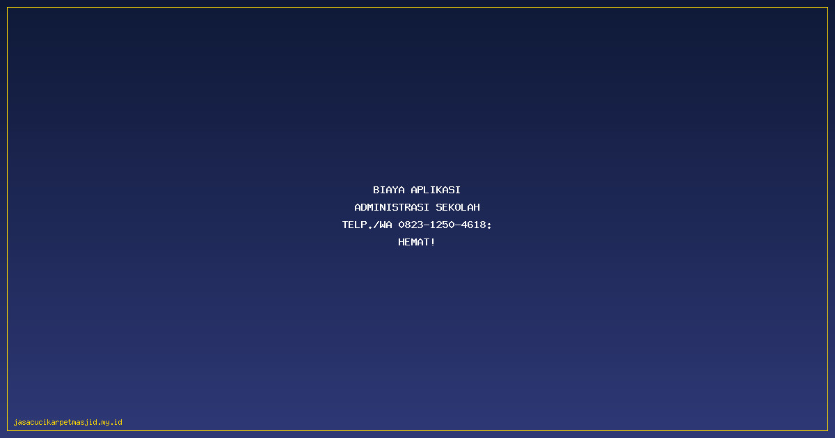 Demo aplikasi sekolah lengkap di Kademangan, Probolinggo, sistem manajemen sekolah terintegrasi, Telp/WA 082312504618