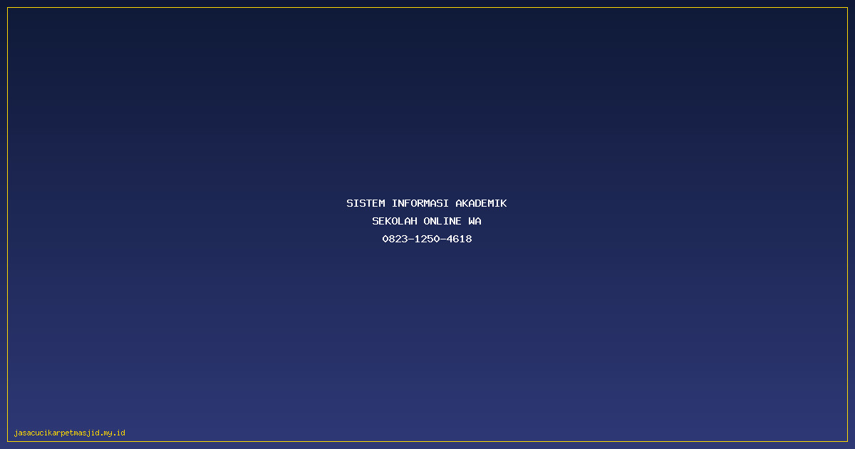 Aplikasi sekolah lengkap dengan fitur administrasi dan keuangan di Kademangan, Probolinggo Telp/WA 082312504618 sebagai solusi terbaik untuk memudahkan pengelolaan data sekolah secara efektif dan efisien.